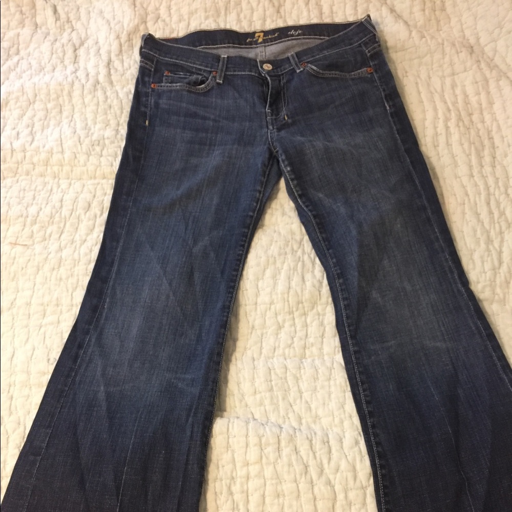 Women’s 7 for Mankind Jeans.Size 29. Short length.